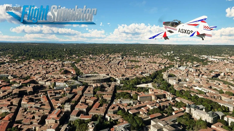 Flight Simulator si aggiorna con i cieli di Francia