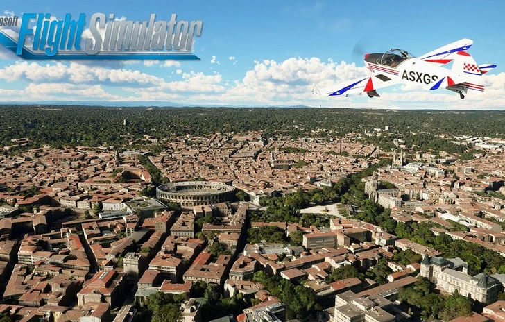 Flight Simulator si aggiorna con i cieli di Francia