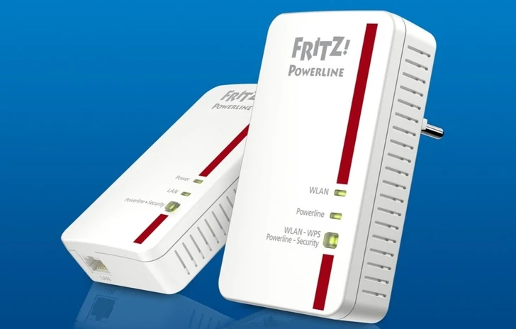 FritzPowerline 1240 AX WLAN con WiFi 6 Rete e WiFi ovunque