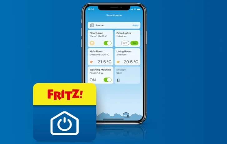 LApp Smart Home di FRITZ  e il supporto al geofencing