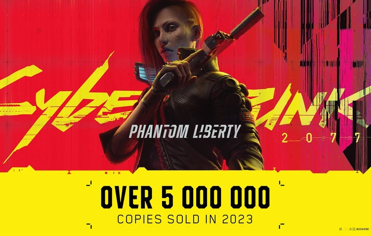 Cyberpunk 2077 Phantom Liberty le vendite superano i 5 milioni di copie