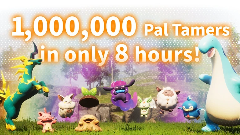 Palworld è un successo oltre 1 milione di copie vendute in 8 ore