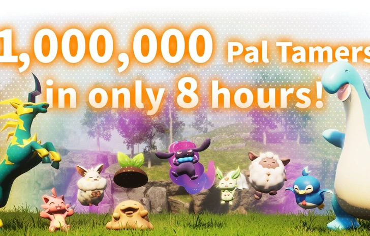 Palworld è un successo oltre 1 milione di copie vendute in 8 ore