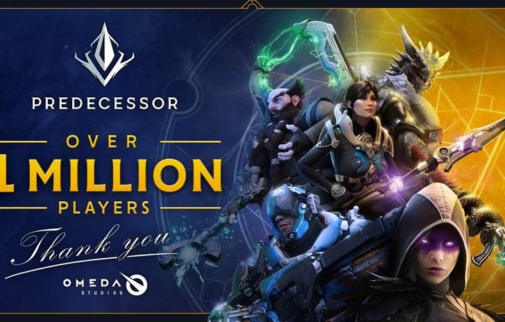 Predecessor vola a quota 1 Milione