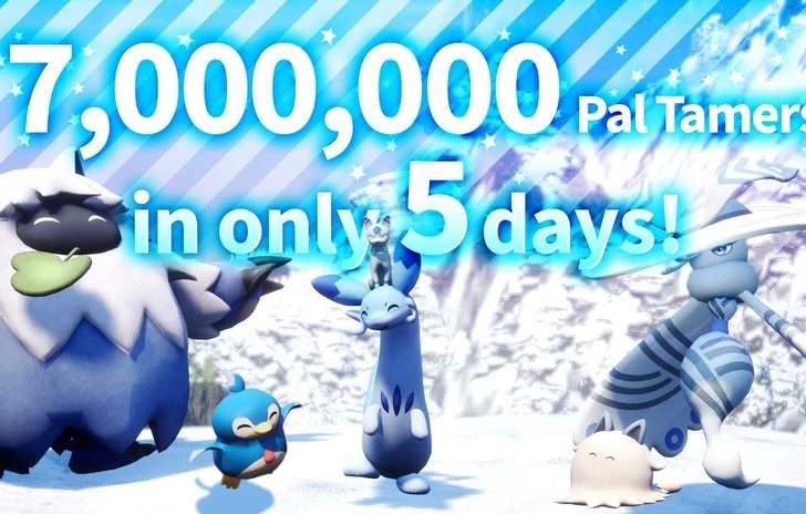 Palworld a 7 milioni e sono tutti da Steam