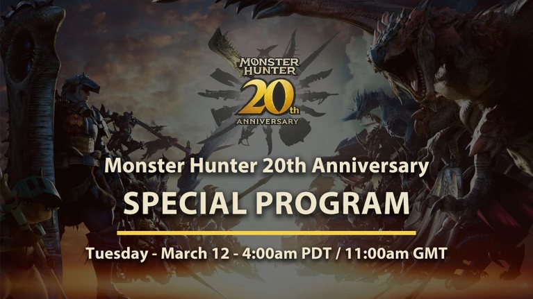 Monster Hunter arriva il Programma Speciale per il Ventennale