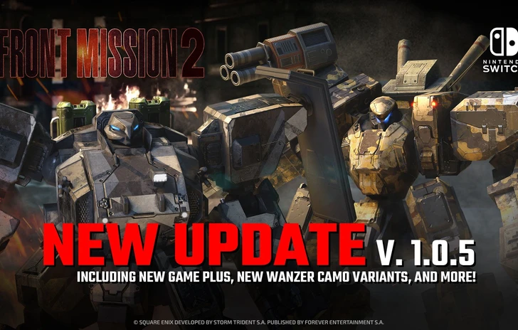 Front Mission 2 Remake si aggiorna con il New Game Plus