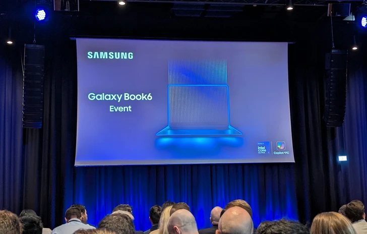 Samsung presenta i nuovi laptop Galaxy Book6 
