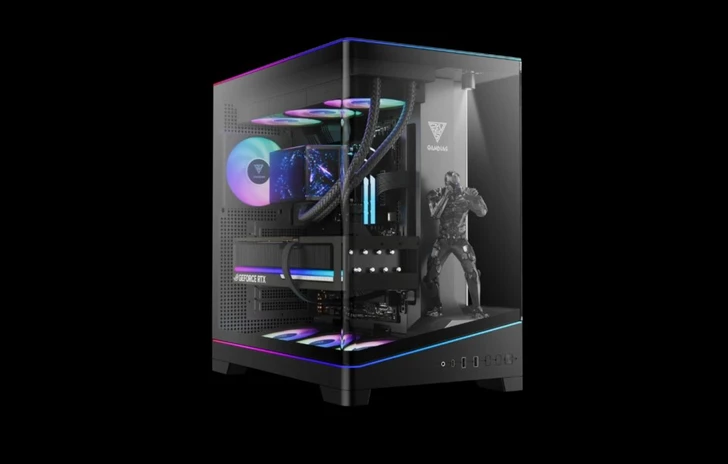 GAMDIAS svela ATLAS P6 CG il case PC diventa vetrina