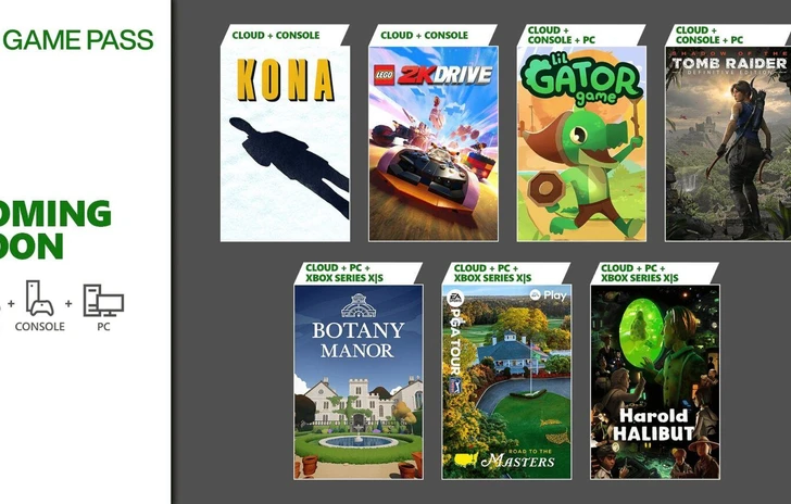 Xbox Game Pass la prima ondata di aprile