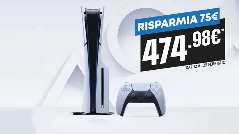 PS5 Slim in offerta su GameStop risparmi 75 euro