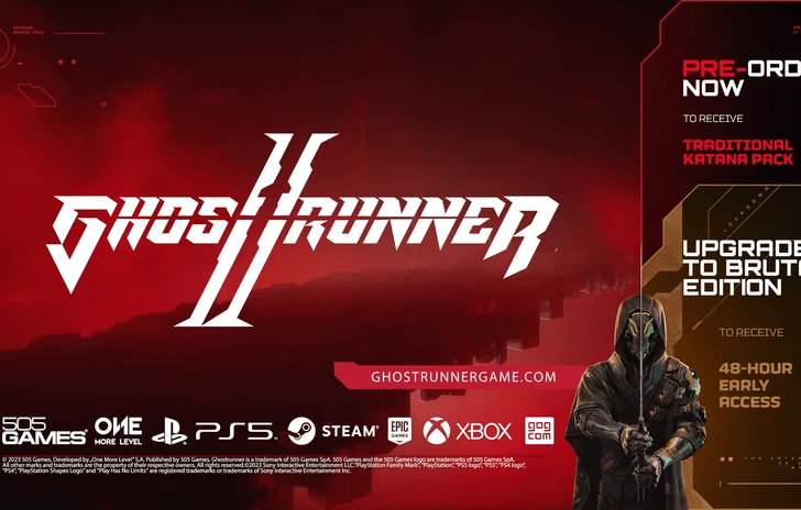 Ghostrunner II disponibile la demo su tutte le piattaforme 
