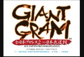 Giant Gram 2  All Japan Pro Wrestling in Nippon Budoukan