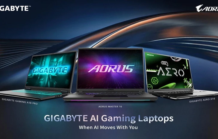 CES 2026 Gigabyte in partnership con NVIDIA per il gaming