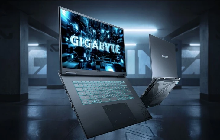 Gigabyte  Nuovi laptop gaming A16 PRO e A18