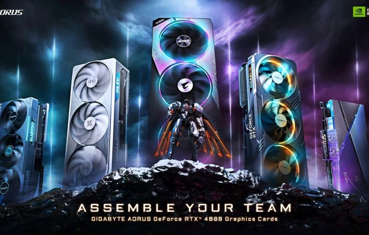 Gigabyte lancia le schede grafiche GeForce RTX 4080