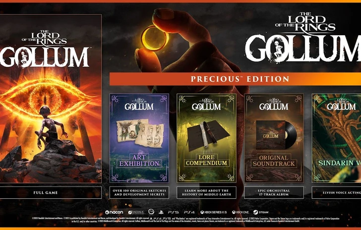 The Lord of the Rings Gollum annunciata la Precious Edition 