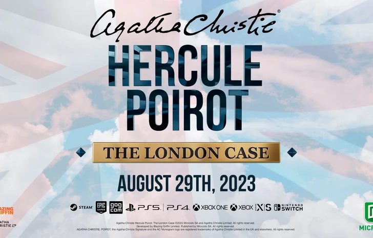 Hercule Poirot The London Cases un nuovo mistero in uscita il 29 agosto 