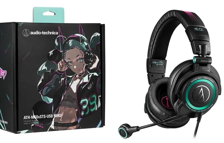 AudioTechnica  Cuffie limited ATHM50xSTSUSB Miku