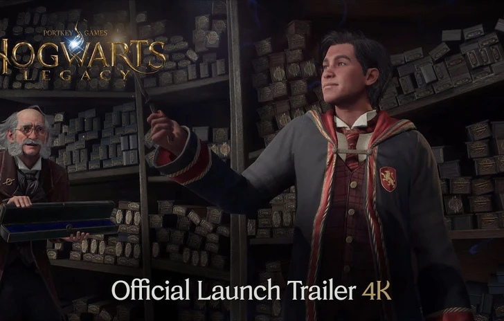 Hogwarts Legacy  Official Launch Trailer 4K