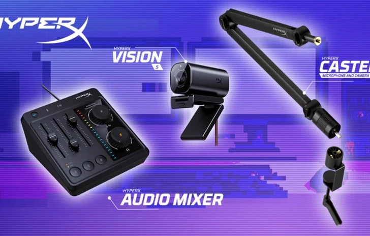 HyperX  Nuovi accessori per streamer in cerca di qualità