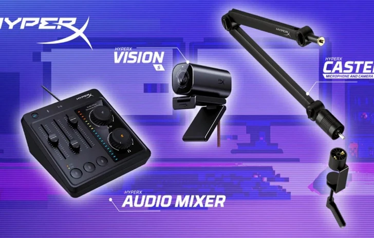 HyperX Nuovi accessori per streamer in cerca di qualità