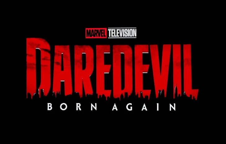 Daredevil Born Again confermato il logo e la data duscita