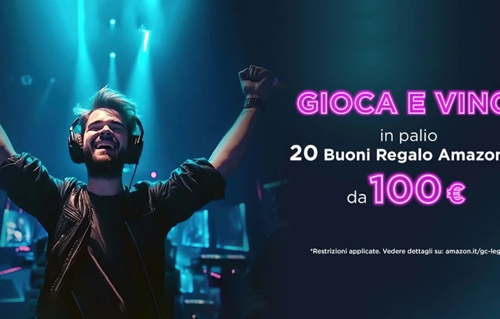 Tiscali lancia il nuovo concorso Gioca e Vinci in palio 20 Buoni Regalo Amazon