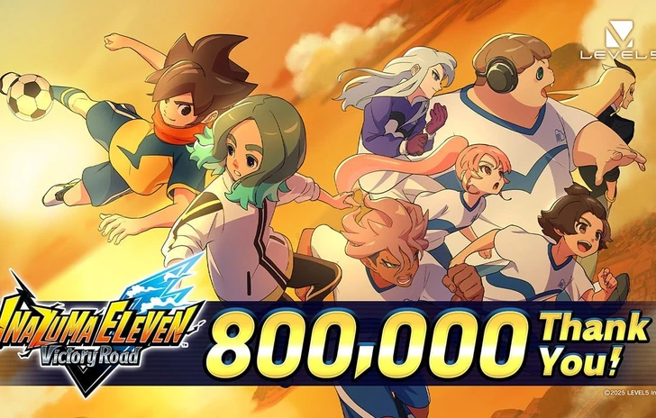 Inazuma Eleven Victory Road le vendite salgono a 800mila copie