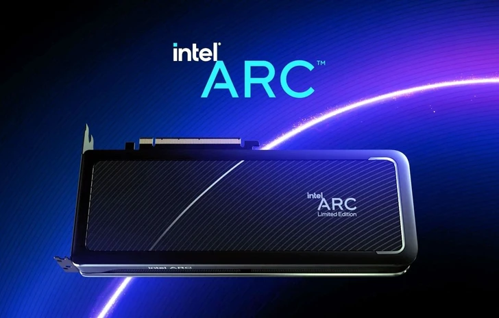 Intel Arc  Nuovo driver e performance migliorate