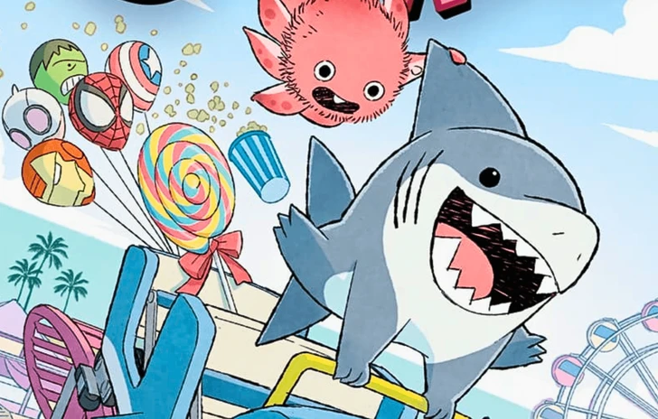Jeff the Land Shark trova un amicorivale in Ken the Septapus novità per JEFF WEEK Infinity Comic 2025
