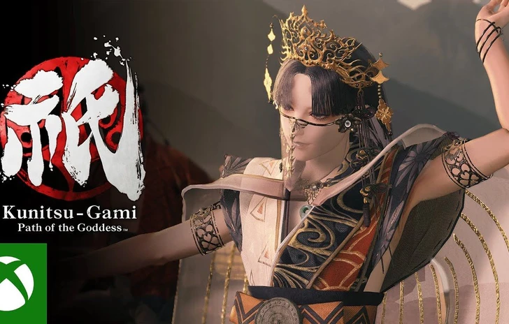 KunitsuGami Path of the Goddess  Gameplay Trailer Kagura  Xbox Partner Preview