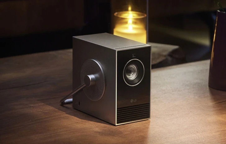 CineBeam Qube  Il nuovo videoproiettore LG accende lo spettacolo
