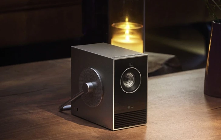 LG CineBeam Q  Proiettore portatile 4K fino a 120 pollici