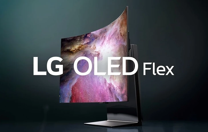 LG OLED Flex Handson sul primo schermo a curvatura flessibile