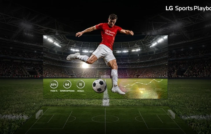 LG amplia lesperienza sportiva dei suoi Smart TV