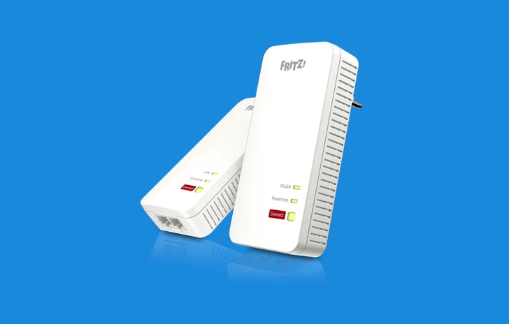 AVM FRITZPowerline 1240 AX WLAN Set per una rete domestica senza interruzioni