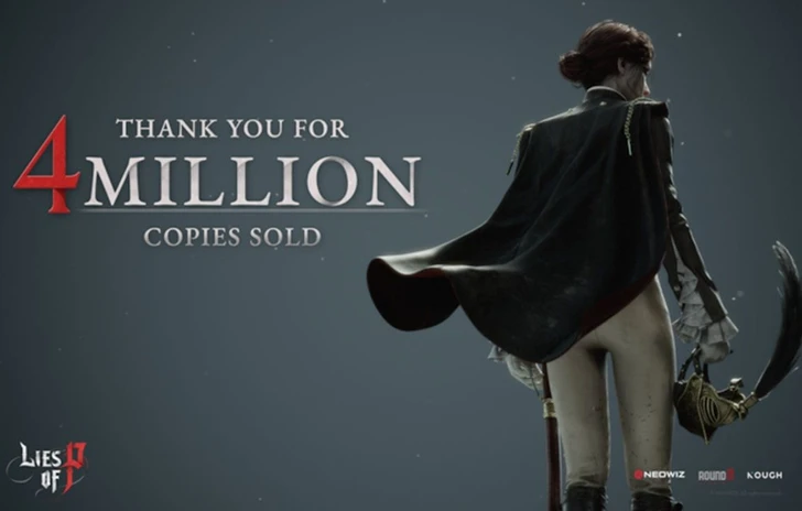 Lies of P supera quota 4 milioni di copie vendute