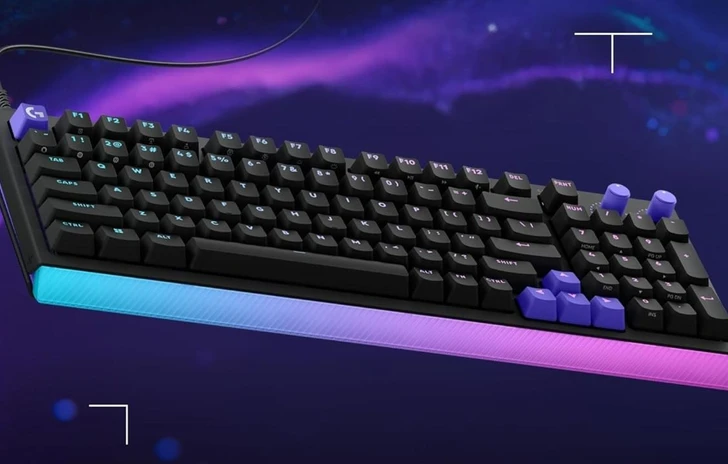 Logitech G512 X 75 tastiera gaming ibrida e modulare