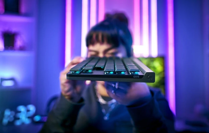 Logitech G e la tastiera gaming wireless G515 LIGHTSPEED TKL