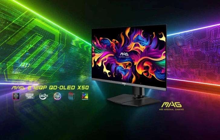 MSI MAG 272QP QDOLED X50  Nuovo monitor esport