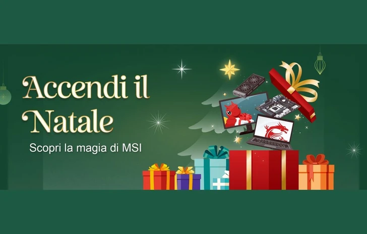 MSI e le proposte per il regalo tecnologico natalizio