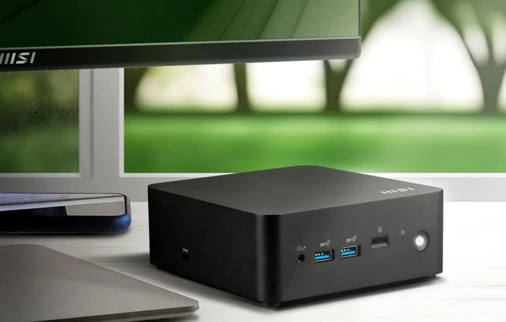 MSI La nuova serie di mini PC Cubi NUC con funzione 4x display