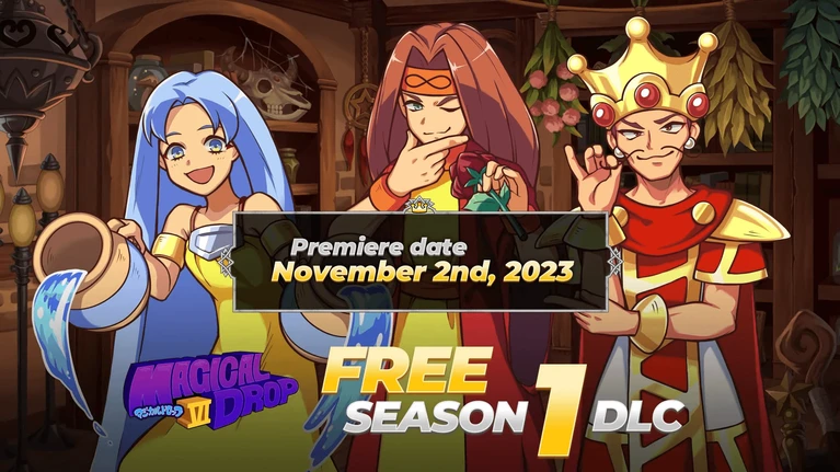 Magical Drop VI dal 2 novembre il DLC gratuito Season 1 