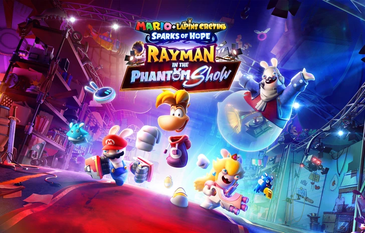 Mario  Rabbids Sparks of Hope il DLC con Rayman dal 30 agosto 
