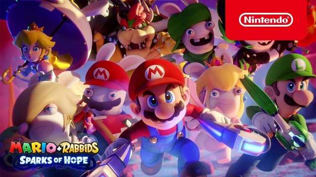 Mario  Rabbids Sparks of Hope  Cinematic Launch Trailer  Nintendo Switch