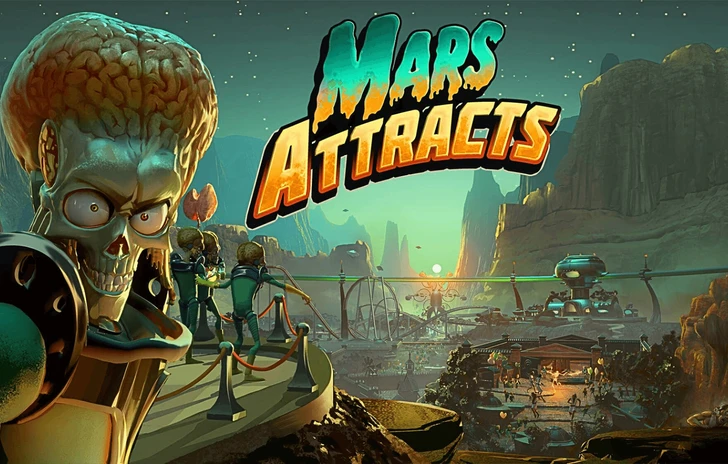 Mars Attracts recensione  il gestionale marziano che trasforma gli umani nelle attrazioni del parco