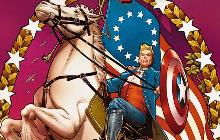 Marvel 1776 una miniserie in cinque parti collega i supereroi alla nascita degli Stati Uniti dAmerica