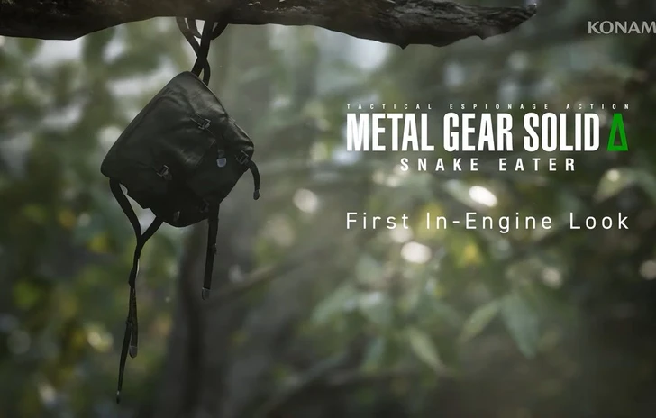 Metal Gear Solid Delta Snake Eater  il primo trailer inengine