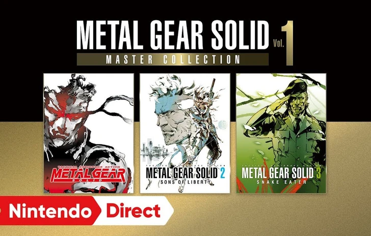 Metal Gear Solid Master Collection Vol 1 arriva il 24 ottobre